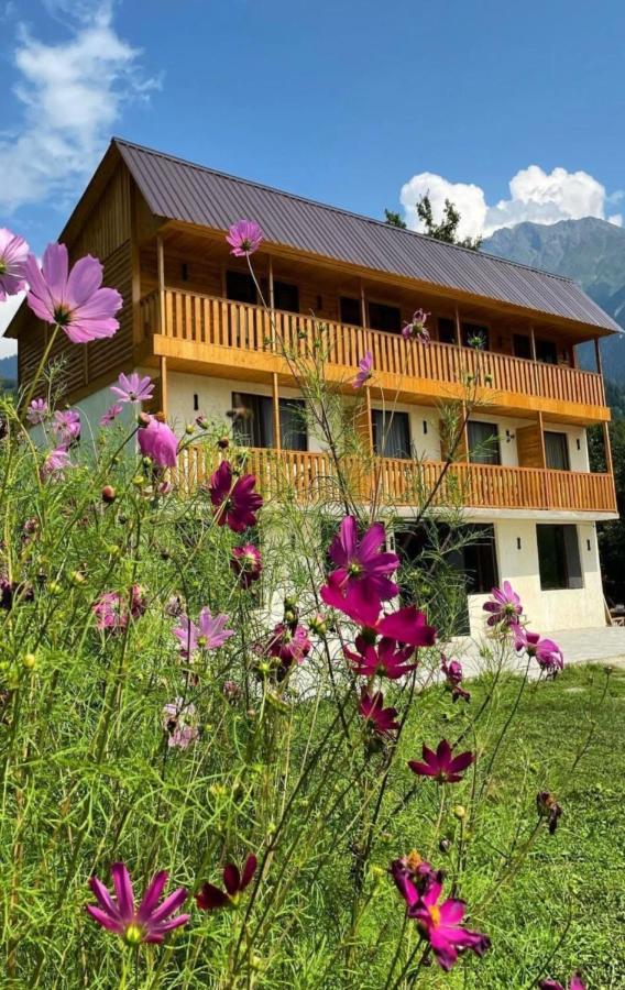 Hotel Chubezeni Mestia Exteriér fotografie